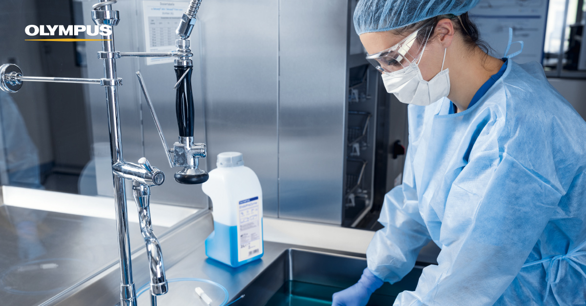OlympusMedEMEA's tweet photo. Infection prevention plays a central role in medical and surgical endoscopy - not only in times of #COVID-19. Find out more about reprocessing on our support website: https://t.co/TKx12NEbVO #Olympus #reprocessing #endoscopy #PPE https://t.co/98Umffuift