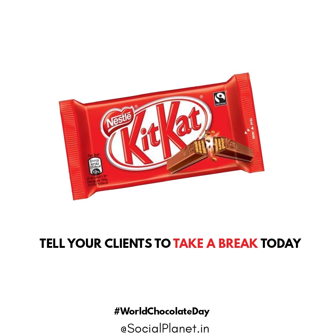 SocialPlanetIn's tweet photo. The only thing better than chocolate is more chocolate!

#Chocolateday #chocolate #Chocolatelover #tuesdaymood https://t.co/4v9YNdqWuv