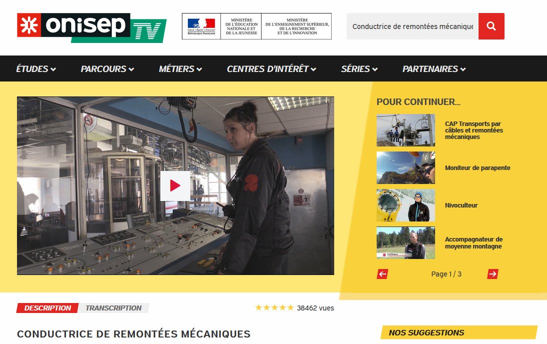 📌Focus sur un métier !

Aujourd'hui on découvre le métier de conductrice de remontées mécaniques !
bit.ly/2VSJiGI
#orientation #formation #métier #job #conductrice