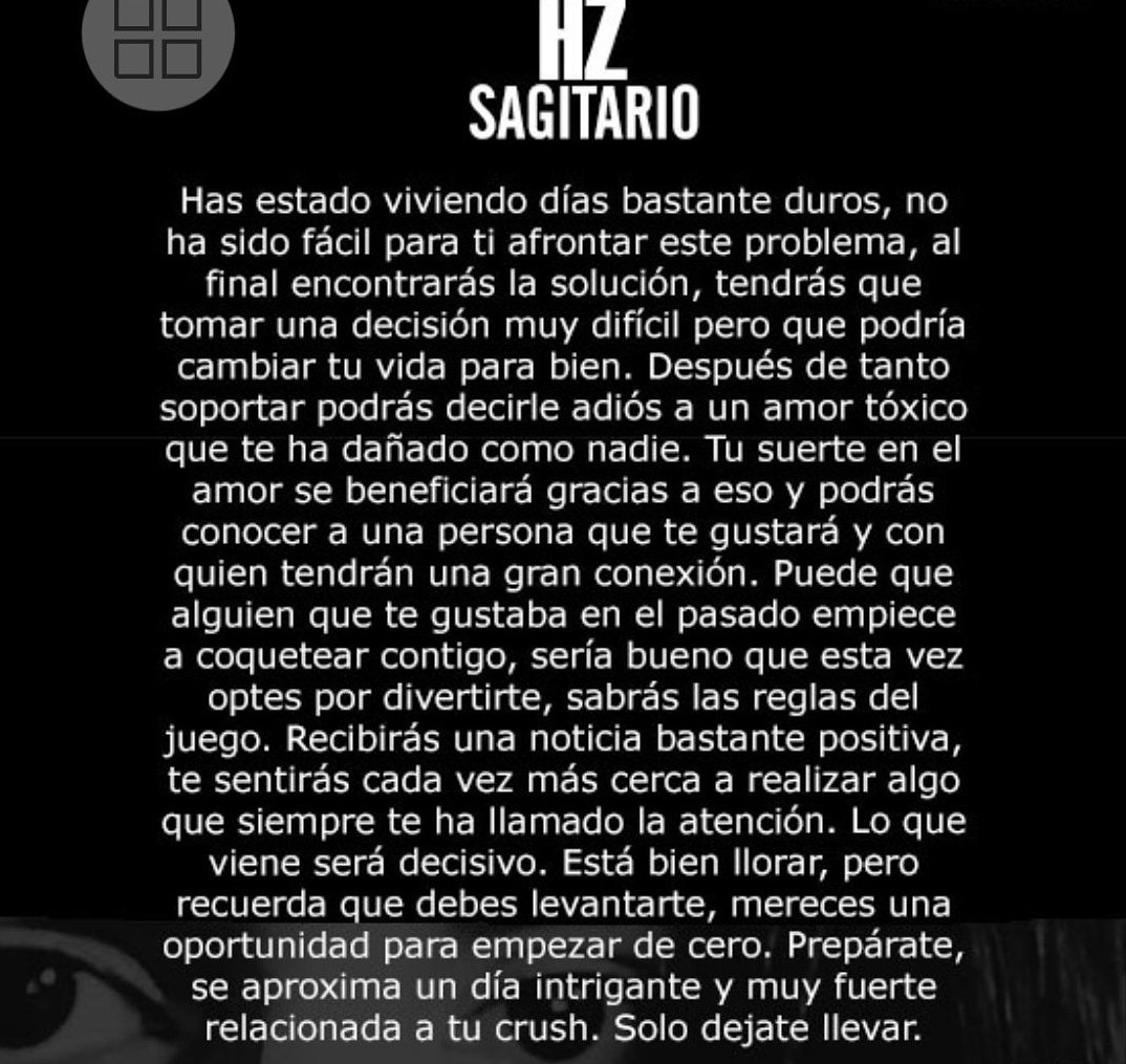 zinosspe's tweet photo. ✨ H o r ó Z c o p o ✨
S A G I T A R I O https://t.co/W6ejfPEIMZ