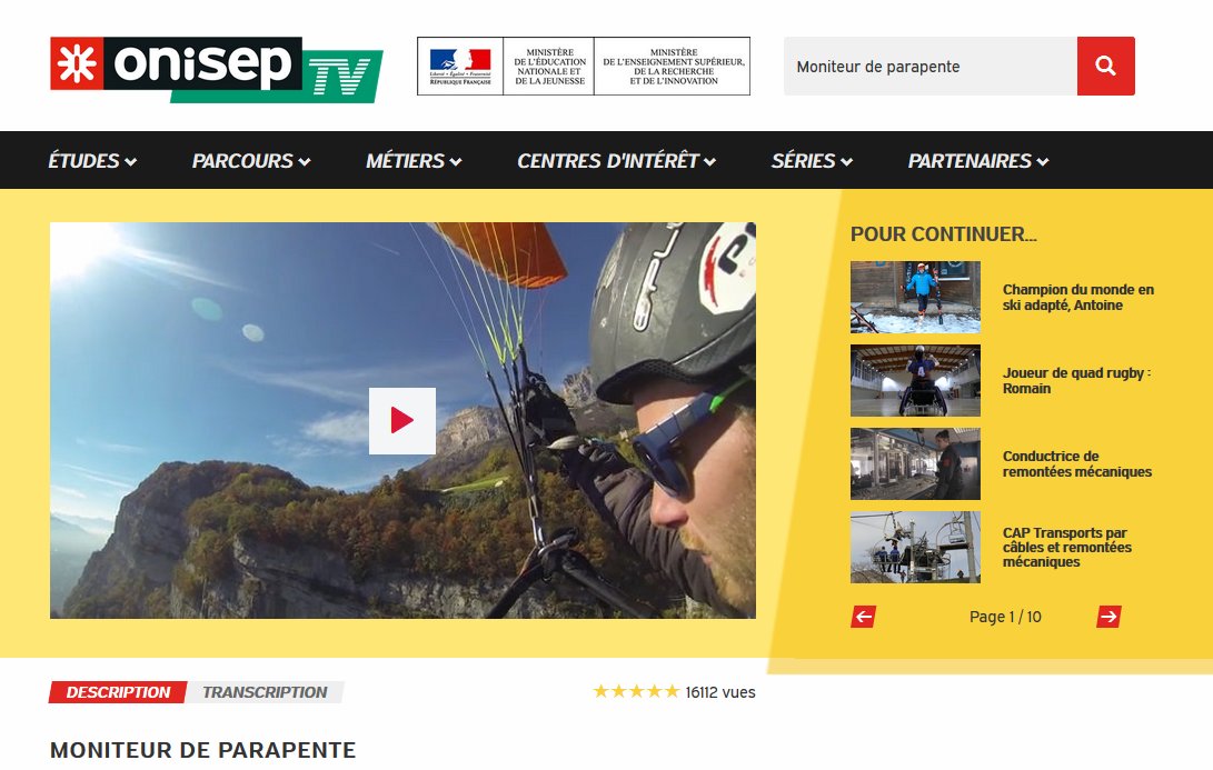 📌Focus sur un métier !
aujourd'hui on découvre le métier de moniteur de parapente !
bit.ly/38xyP8E
#orientation #formation #métier #job #moniteur #parapente