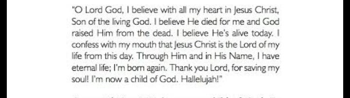 If you can be so serious about your physical life to be healthy and Alive What about your Spiritual Life? This is what will matter in the end.If you want to believe in this Jesus say this salvation prayer below
