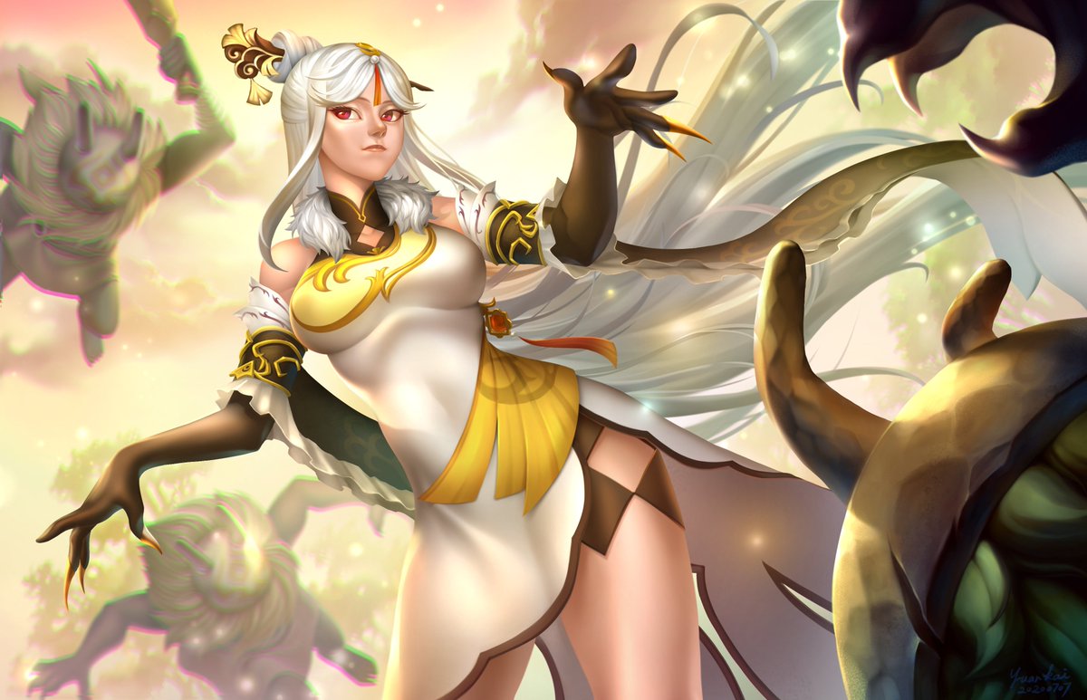 原神封閉測試~創作者徵稿!
挑了很久決定選擇美美的姊姊凝光
氣質超級仙,技能也好帥啊!
測試剛開始還覺得沒有那麼有趣,但玩了幾天後覺得實在太好玩了,雖然培養角色的路很漫長,但是感覺練強後會有新天地阿~