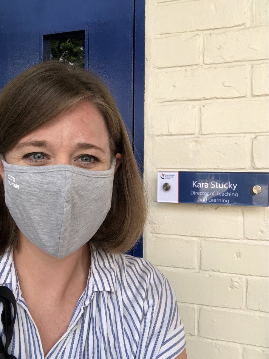 I’ve officially started my new role as Director of Teaching &amp; Learning. While things look really different right now, I’m SUPER excited to learn, grow, and serve the ICS Community! #lifeatICS