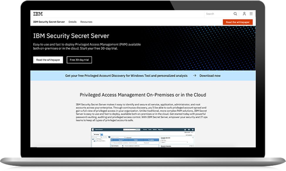 channel_coach's tweet image. Gestisci in modo efficace e proattivo gli account privilegiati con #IBM #Security #SecretServer! La soluzione che facilita l'identificazione e la protezione di tutti gli account #root, di servizio, applicazione e #amministratore in tutta l'azienda. Visita ibm.biz/cc_security