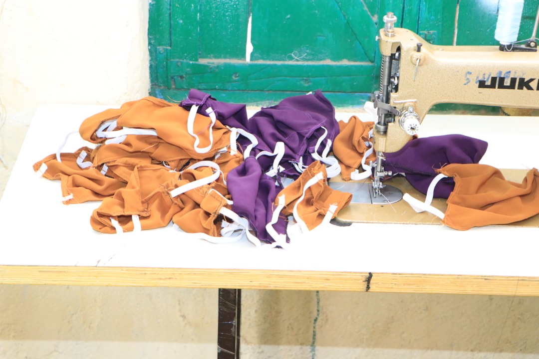 YOVENCONGO's tweet photo. YOVENCO TVET team has monitored 3 VSL tailoring trainees that NRC has supported with mask production input. These trainees have produced locally made masks which can be used and distributed throughout the country.

#YOVENCO2020 #Somaliland #TVET https://t.co/4bXy5nTA6A