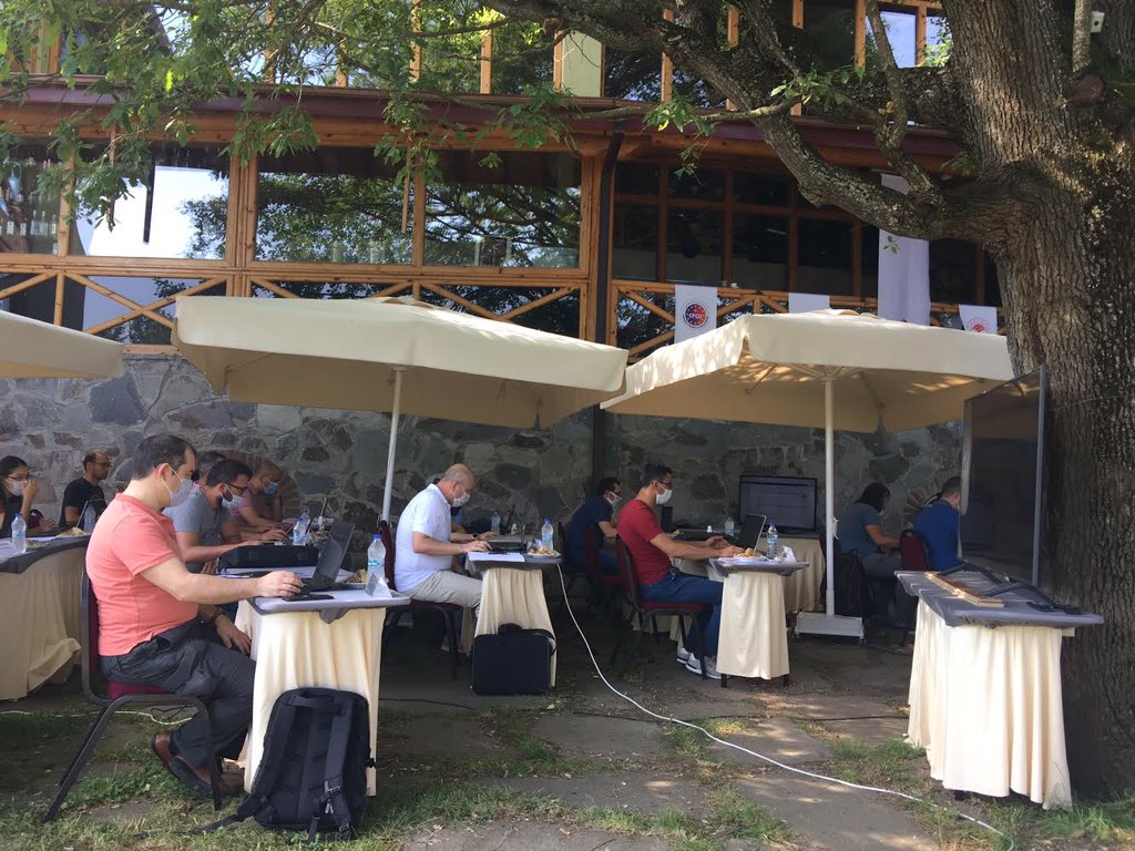 Bakanlığımızın yürüttüğü IFISH projesi dahilindeki eğitimler, sosyal mesafe ve hijyen kurallarına dikkat edilerek gerçekleştirilmektedir. #ifishproject  <a href="/drfahrettinkoca/">Dr. Fahrettin Koca</a> <a href="/bekirpakdemirli/">Dr. Bekir Pakdemirli</a>