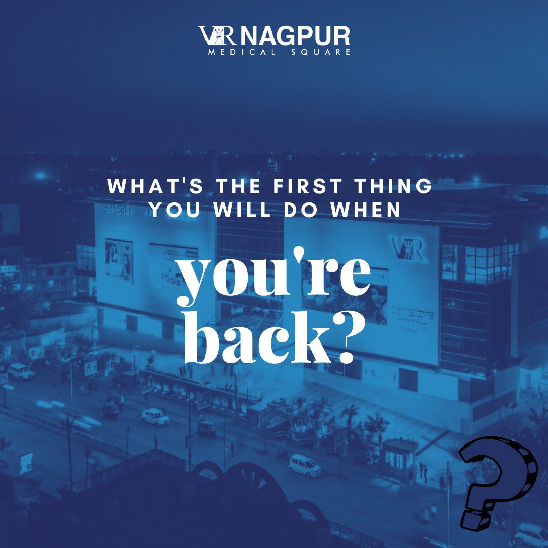 VR_Nagpur's tweet photo. Comment below what all things you want to do when you visit us again after our centre reopens?
.
.
.
.
#vrnagpur #connectingcommunities #virtuousretail #nagpur #nagpurians #wearenagpur #maharashtra #shoppingcentre #medicalsquare https://t.co/2HV8PKyjGV