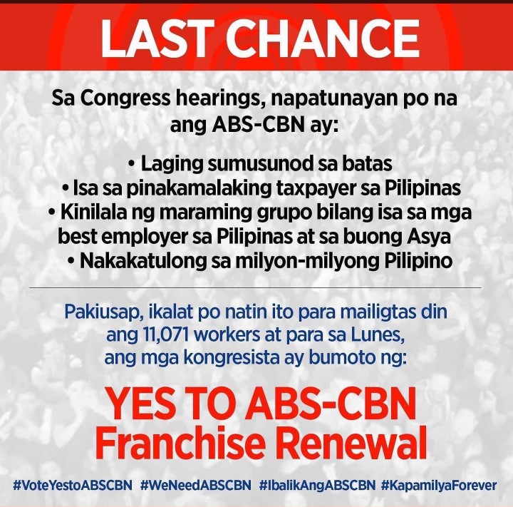 juanbiesurvivor's tweet photo. With God all things are possible 🙏🙏🙏.

JuanBie
#VoteYesToABSCBN 
#KapamilyaChannel 
#LabanKapamilya 
#IbalikAngABSCBN 💓💚💙 https://t.co/9LrNtAIslE