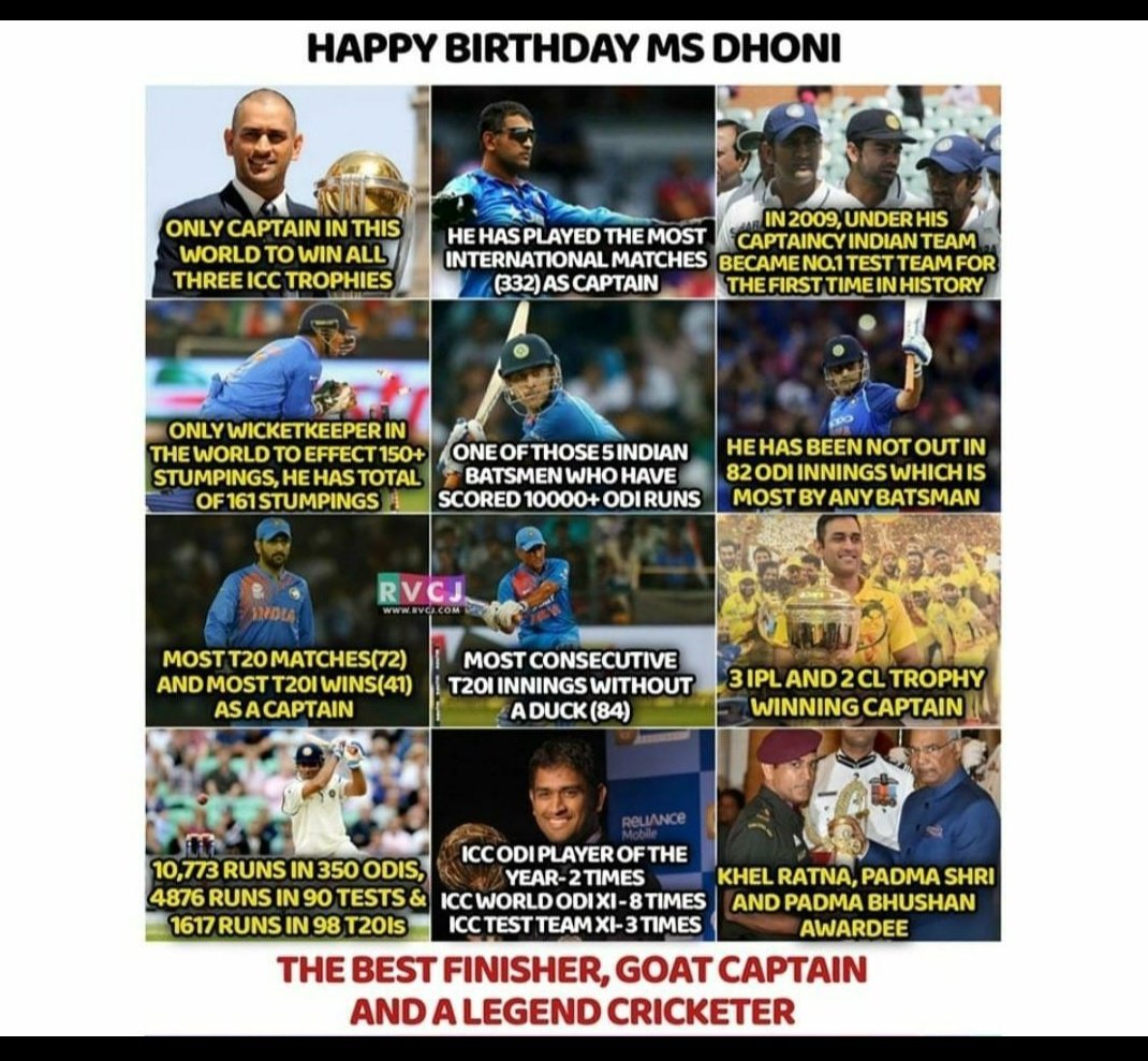 Kajalagarwal09's tweet photo. The coolest man in the world cricket god bless u caption.
#HappyBirthdayDhoni
#mahi
#MSD39
#Captaincool https://t.co/SPsQTgxHpA
