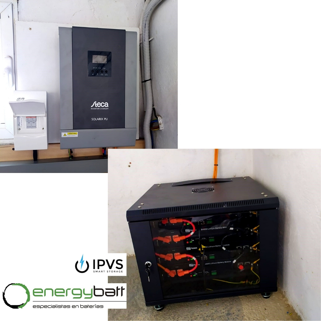 ipv_storage's tweet image. Nuestro cliente instalador Energybatt ha compartido con nosotros su instalación aislada realizada en Villamarchante. 
#IPVSsmartstorage #DistribuidorOficialFotovoltaico