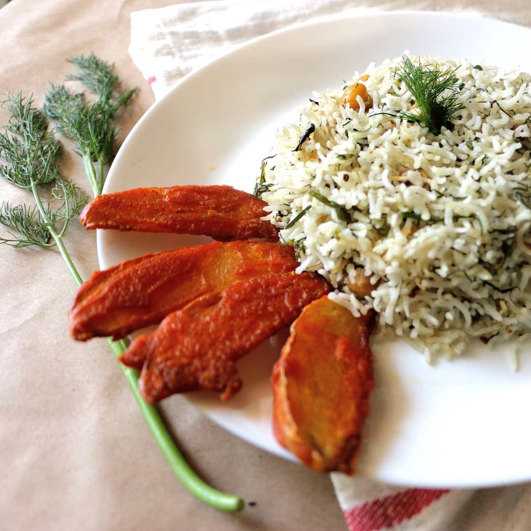 AnnamYumm's tweet photo. Chickpeas and Dill Rice
#HealthyEating #healthyrecipes #homemadefood #Rice #chickpeas #dill #YummAnnam #indianfood 

Video Link : https://t.co/iILoeHJZbe https://t.co/Ml9eXY44fn