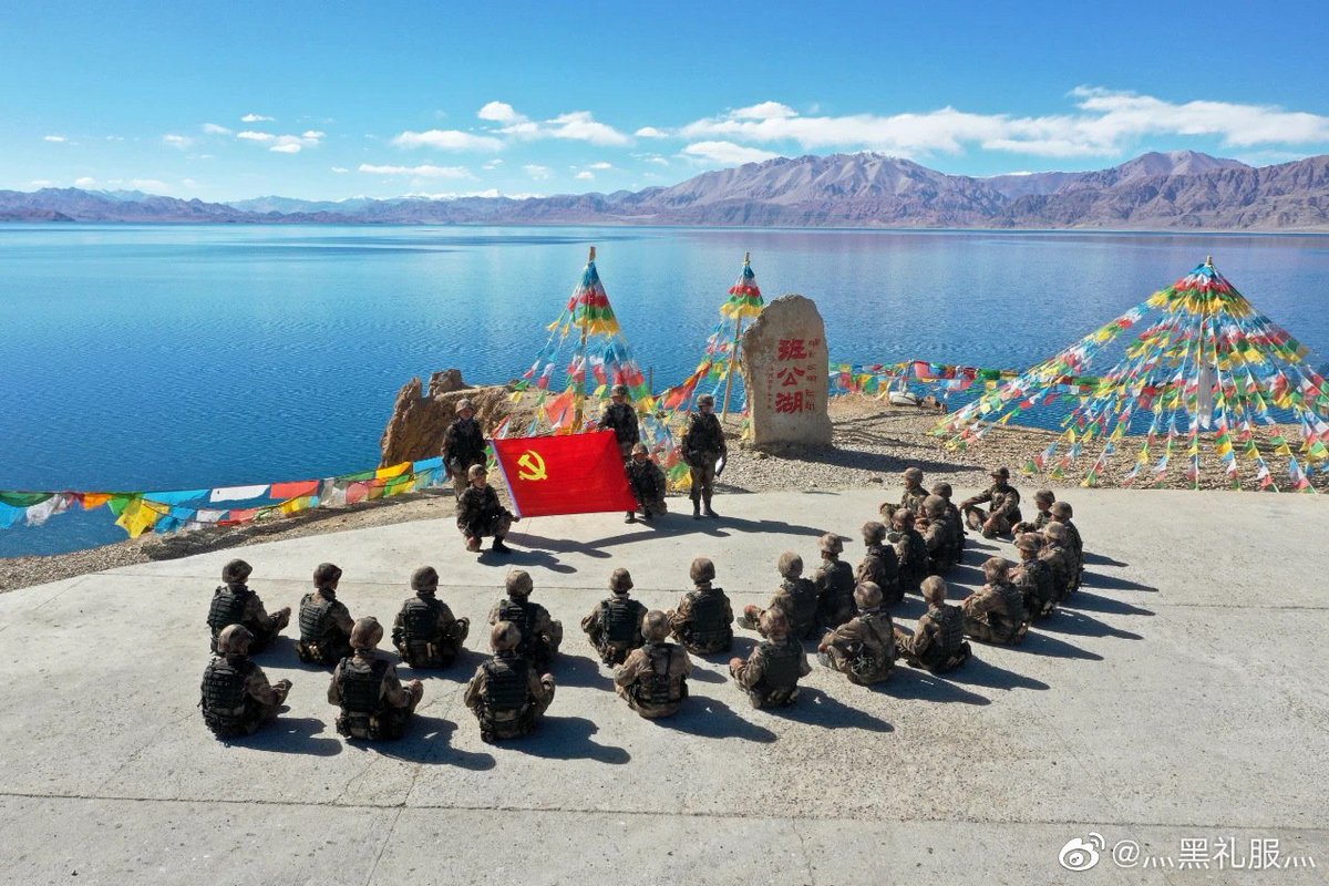 Inform247's tweet photo. July 1 Pangong Tso - situation under control. China has control full Galwan Valley. 

#ChinaIndiaFaceoff 
#GalwanValley https://t.co/Nd5BoVQesM
