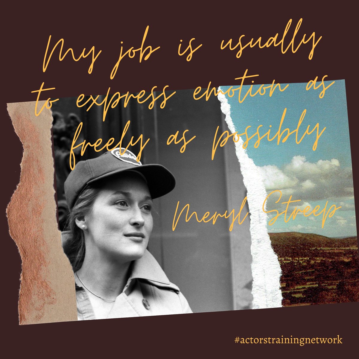 actors_network's tweet photo. Morning morning 😘
Our jobs are often to express emotion as FREELY as possible 💯
#savetharts
#actorstrainingnetwork #actorgoals
#DreamBelievePlaySucceed
#mysuccessstory
#mentalwellness #myjourney
#actorsinspo #actinginspiration #actingquotes #acting #actor #inspiringquotes https://t.co/G61wttYoDH