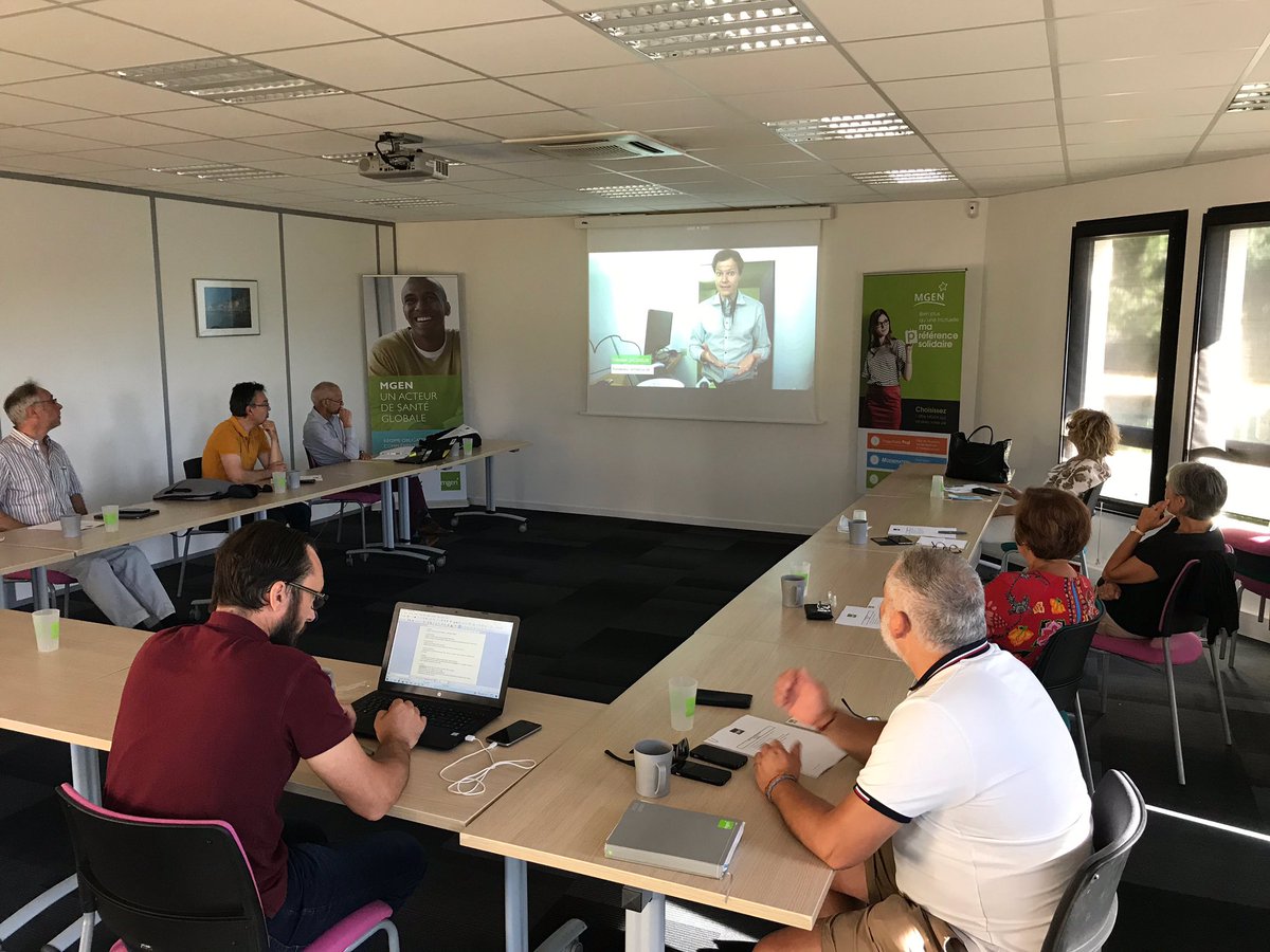 Vous êtes connectés à travers la France et le monde pour suivre et participer à nos assemblées générales @groupe_mgen dans un format et un contexte inédits. Merci à tous et toutes ! #AGMGEN20