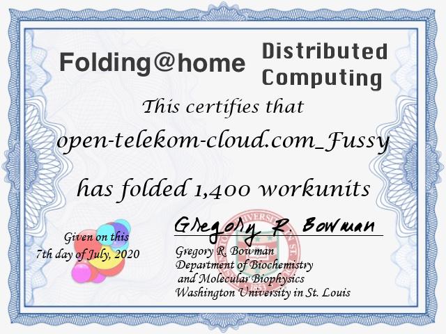 iLoveOpenStack's tweet photo. Students built Containers on a #Proxmox Cluster for @foldingathome project. #Ubuntu 20.04 &amp; #KVM &amp; 240CPUs https://t.co/AnBgaa4UCd Thanks for support @frn_si @kasper_dennis @LudwigMetz1 @florashyrule #OpenTelekomCloud https://t.co/4sOhC2QgaT