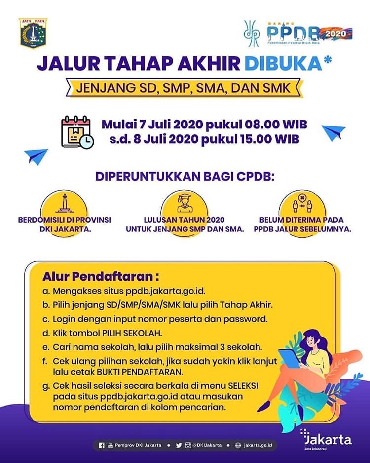 Penerimaan Murid Baru (PMB) DKI Jakarta tweet media