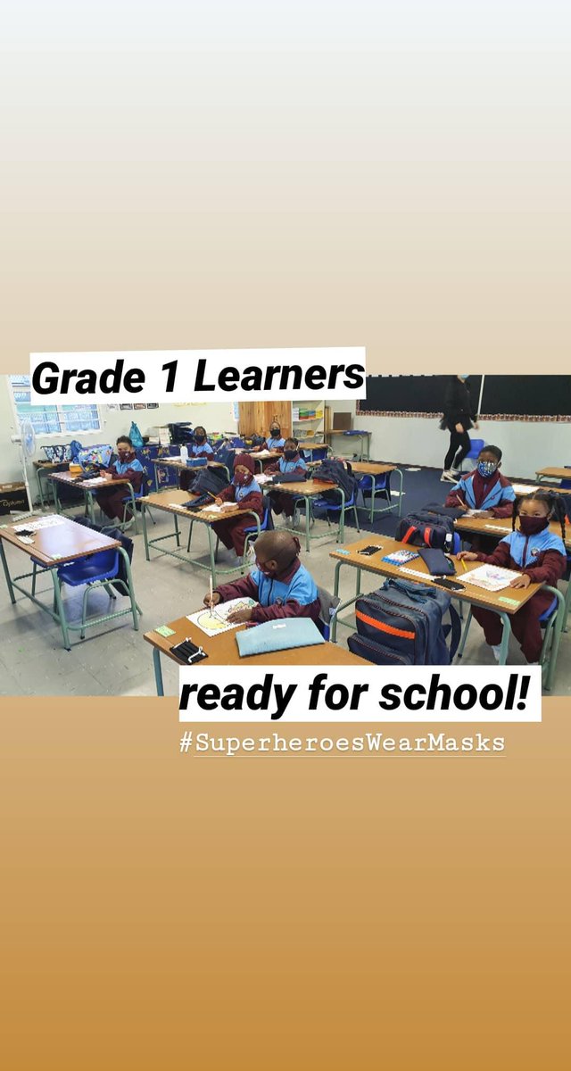 TableViewPS's tweet photo. Ready for school again! Ready to Learn!

#SuperheroesWearMasks #backtoschoolSA https://t.co/4zuOlm8M3d