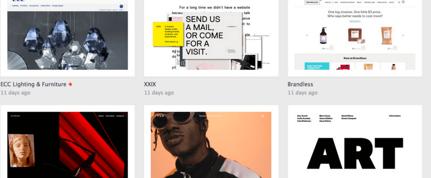 Découvrez notre liste de sites inspirants pour la création de votre site vitrine 😉 #Website #inspiration 

bit.ly/2Y3nY2L