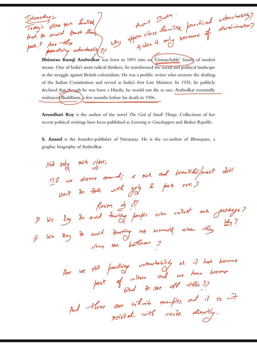 My first reading of Bible of Ambedkarite. Amazing and should be read by all. I am slow learner, will take time. Many recommended it.