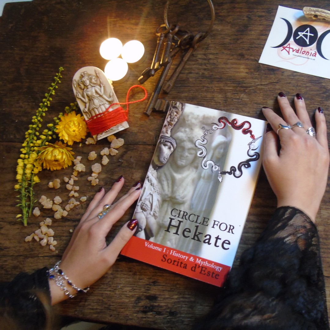 avalonia's tweet photo. Circle for Hekate Volume I is a journey through the myths and history of this fascinating Goddess.  It is the ultimate reference work for witches and devotees looking to create their own ceremonies, providing insights from the past to fuel inspiration for the future.  #hekate https://t.co/39RJZ1MUY8