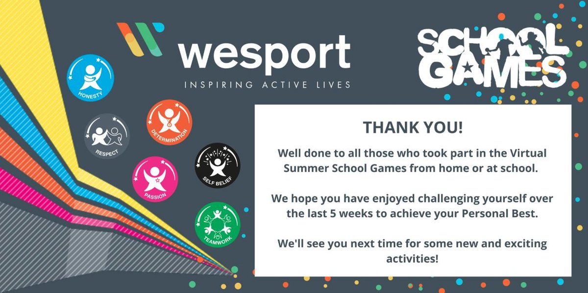 WesportAP (@wesportap) on Twitter photo Well Done to everyone who participated in the Virtual Summer School Games! We hope that you enjoyed all of the challenges and hope to see you next time! #WesportVirtualGames <a href="/SGOYateAcademy/">Yate Academy SGO</a> <a href="/NSSPEA1/">NSSPEA</a> <a href="/CSETSports1/">CSET Sports</a> <a href="/AshtonSSP/">Ashton Park SSP</a> @StBedesSport <a href="/BristolCenSgo/">BristolCenSGO</a> <a href="/SSPbathnes/">B&NES SSP</a> 🌟 Well Done to everyone who participated in the Virtual Summer School Games! We hope that you enjoyed all of the challenges and hope to see you next time! #WesportVirtualGames <a href="/SGOYateAcademy/">Yate Academy SGO</a> <a href="/NSSPEA1/">NSSPEA</a> <a href="/CSETSports1/">CSET Sports</a> <a href="/AshtonSSP/">Ashton Park SSP</a> @StBedesSport <a href="/BristolCenSgo/">BristolCenSGO</a> <a href="/SSPbathnes/">B&NES SSP</a> 🌟