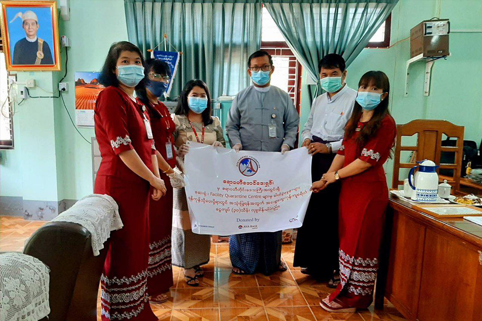 Ayeyarwady Foundation constantly continues further contributions against COVID-19 pandemic
Ayeyarwady Foundation pushed ahead to continue its contributions for the hospitals and health workers against recent COVID-19 spread across the country.
maxmyanmargroup.com/ayeyarwady-fou…
