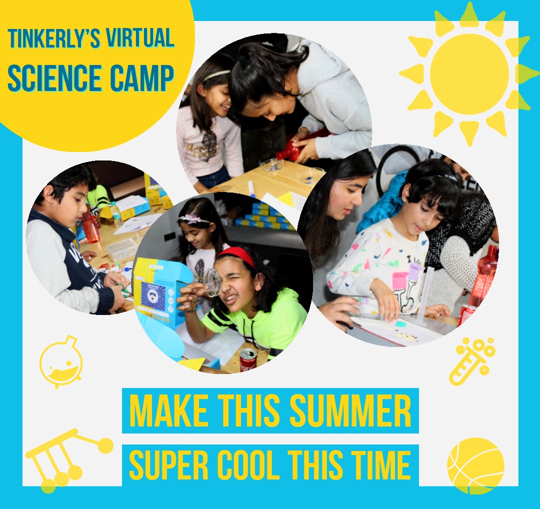 tinkerlygroup's tweet image. After receiving the Overwhelming response for first batch of Virtual DIY Science Camp, we're here with the much awaited next batch which will be starting from 25th July 2020 onwards.
.
.
.
Register Right Now at bit.ly/DIYVirtualCamp
.
.
.
#virtualcamp #Sciencecamp  #diybox