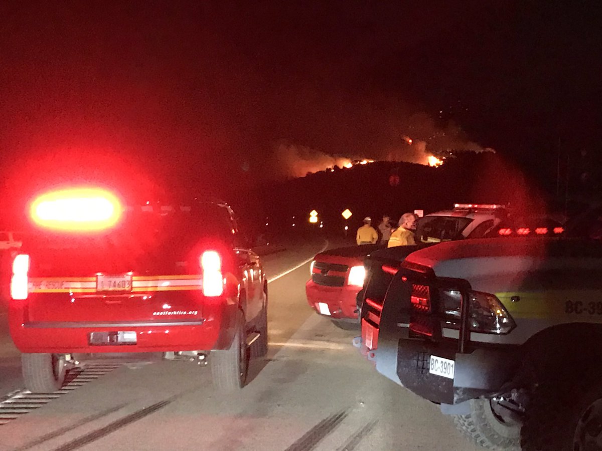 MikeStefansson's tweet image. Here in Douglas County where we’ve just learned the #NumbersFire has burned between 4000-4500 acres. East Fork Chief Tod Carlini couldn’t speculate on containment, but said he hasn’t heard of any “primary structures” being damaged.