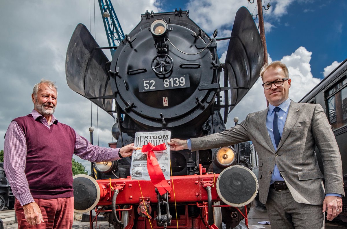 toerisme055's tweet image. Interactieve StoomCourant brengt industriële Veluwe tot leven! Mooie lancering met @VSMstoomtrein wethouder @maartenv4ssen en toeristisch ondernemers. Foto&apos;s: @FotoRobVoss