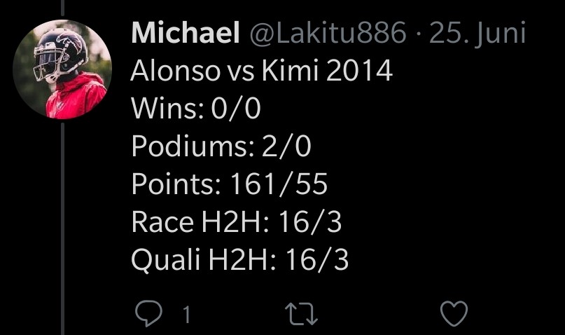 After Massa left Ferrari, former world champion Kimi Räikkönnen returned to Ferrari to partner Alonso in 2014. Lets just say it was bloodbath.