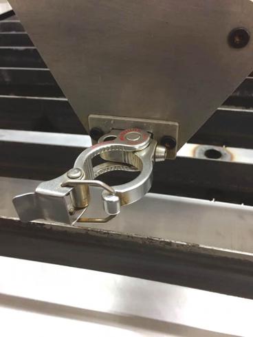 FarmShow's tweet image. Paul Devloo couldn’t justify the cost of a commercial grade CNC plasma cutting table so he built one himself. He first used the 48-in. sq. table to build access steps to attach to Lexion combines’ grain tanks. #plasma #cuttingtable #Madeitmyself farmshow.com/a_article.php?…