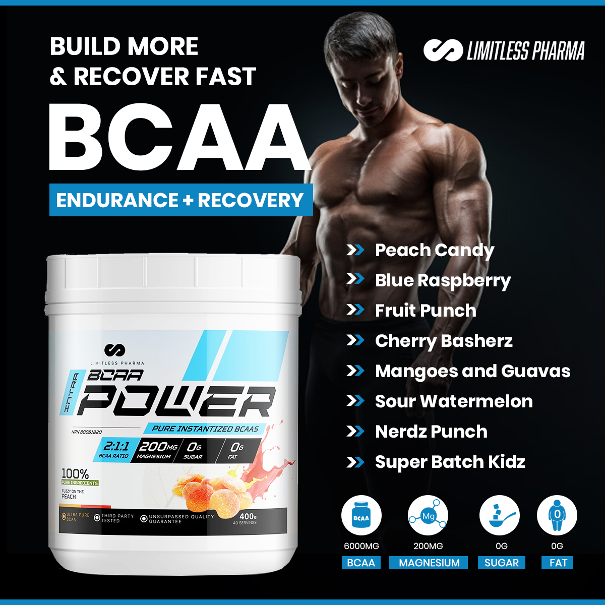 LimitlessPharma's tweet photo. Looking for premium #Intraworkout blend to support recovery, hydration and give the extra help for the building of #LeanMuscles?
We got the perfect formula for your needs💦
- 6000mg #BCAA
- 200mg #MAGNESIUM
- 0g SUGAR
- 0G FAT
https://t.co/4jPtM0938P https://t.co/5NtUk5Q4e3