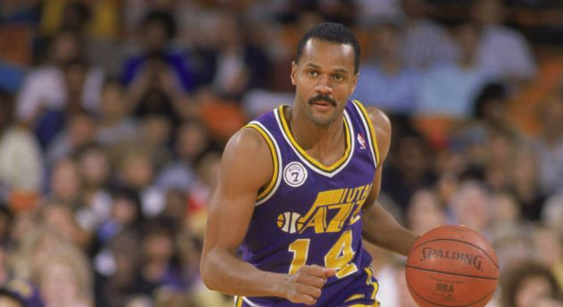 Rickey Green: 1983-84.13.2pts, 2.8rbd, 9.2ast, 2.7stl, 0.2blk. 48.6 FG%, 11.8 3P%, 82.1 FT%.Steals Leader.