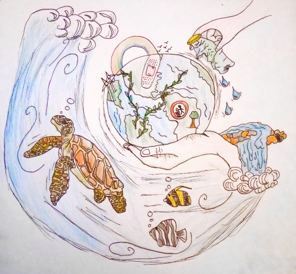 Hobbycraft's tweet photo. We're pleased to announce the winner of our Hobbycraft @HowISeeTomorrow weekly prize is Molly Louise!
We were impressed by the care and detail Molly Louise has put into her artwork especially the excellent sea turtle - congratulations Molly Louise!
#HowISeeTomorrow #Hobbycraft https://t.co/XAx8fYPvae