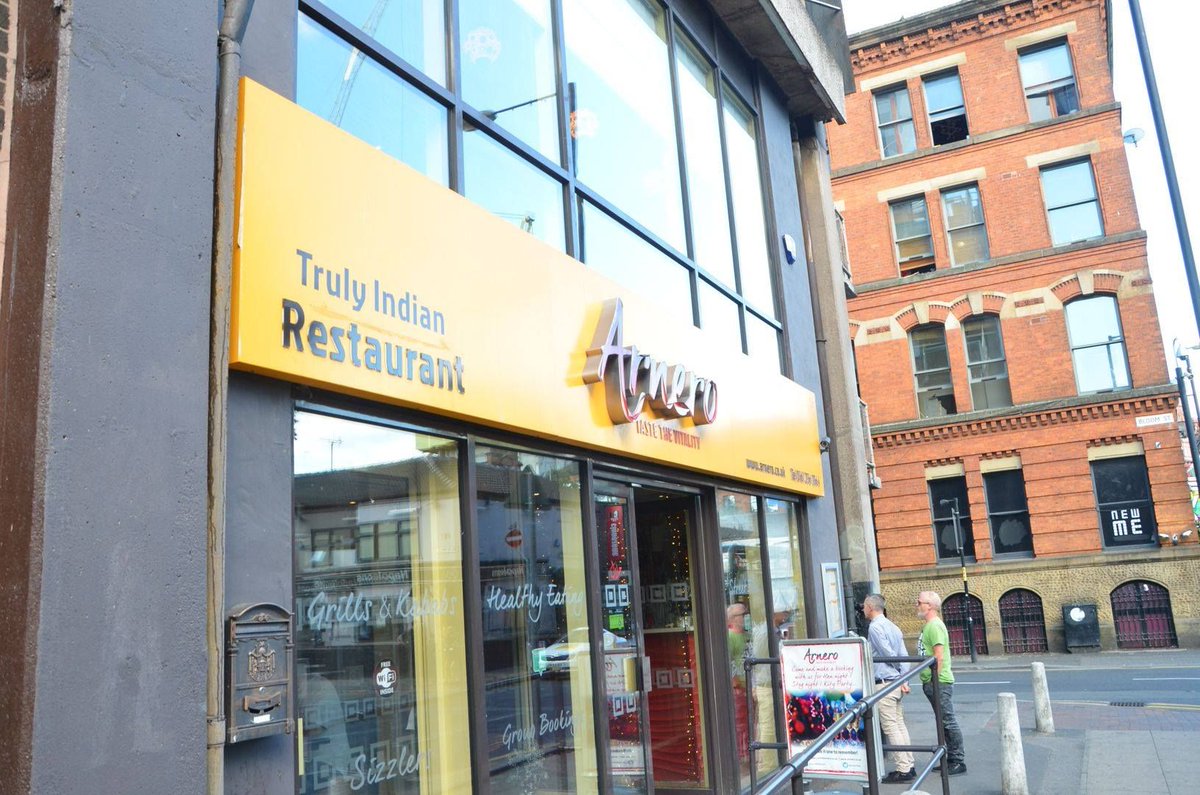 ArneroRest's tweet photo. It's is SO good to be serving great Indian dishes to Manchester again and we have a great time last week re-opening our doors. 

We're preparing fresh Indian cuisine with delicious dishes that you can't find anywhere else. 

https://t.co/NqWFKfEOuV https://t.co/aR2lNudaUw