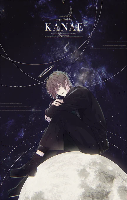 0707 #かな絵  #叶誕生祭2020 