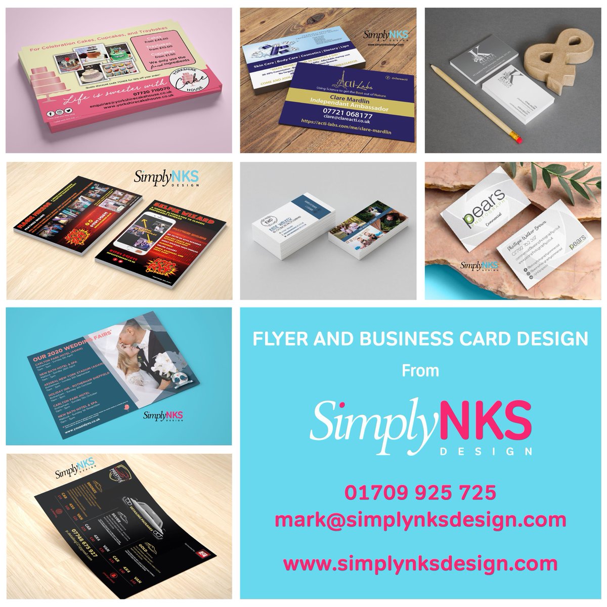 SimplyNKSDesign's tweet photo. Looking for professionally designed flyers to advertise your business/services? Or maybe you're starting a new business and need your very first business card?
Our prices are some of the lowest and INCLUDE design, print, and delivery.

Get in touch for more info. https://t.co/Y2Re3LqLWJ