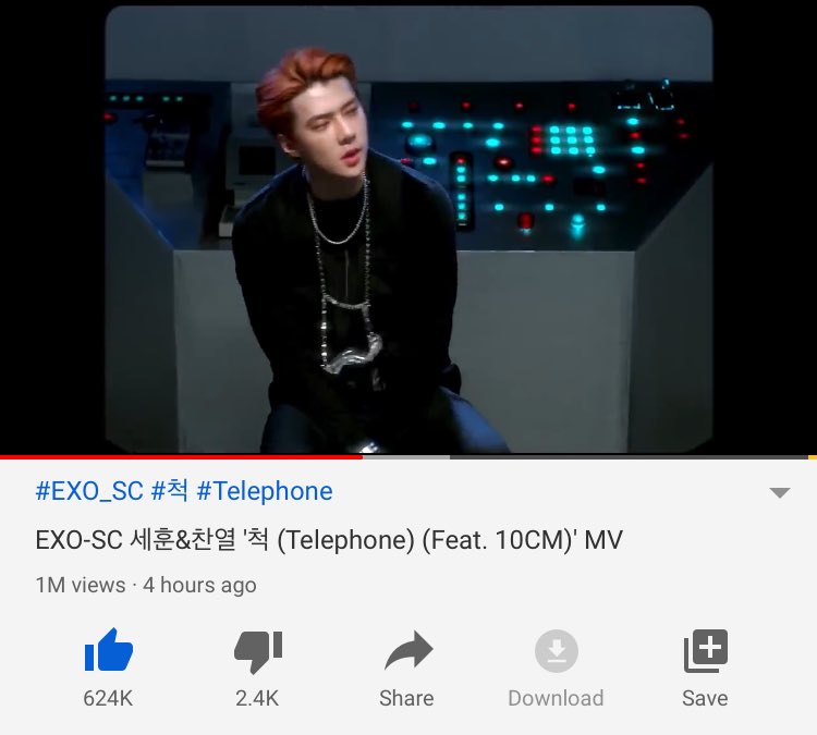 ohsenh's tweet photo. exo-sc’s ‘telephone’ reached 1m views 🤍

#EXOSCSpecialPresent 
#TelephoneIsOutNow
#TelephoneByEXOSCft10CM https://t.co/tHyGhZQCDo