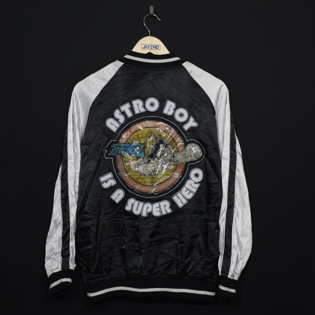 wahyu imanda on X: Vintage astro boy hologram varsity jacket