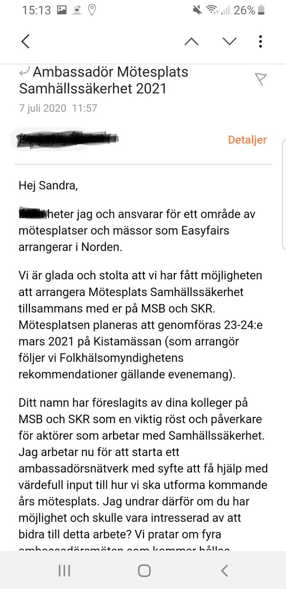 Sandra Danielsson tweet media