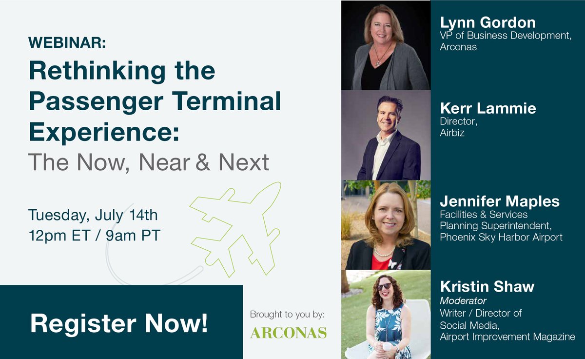 Join our FREE Webinar. Register Now! #airports #aviation #travel #passengerexperience #pax #webinar us02web.zoom.us/webinar/regist…