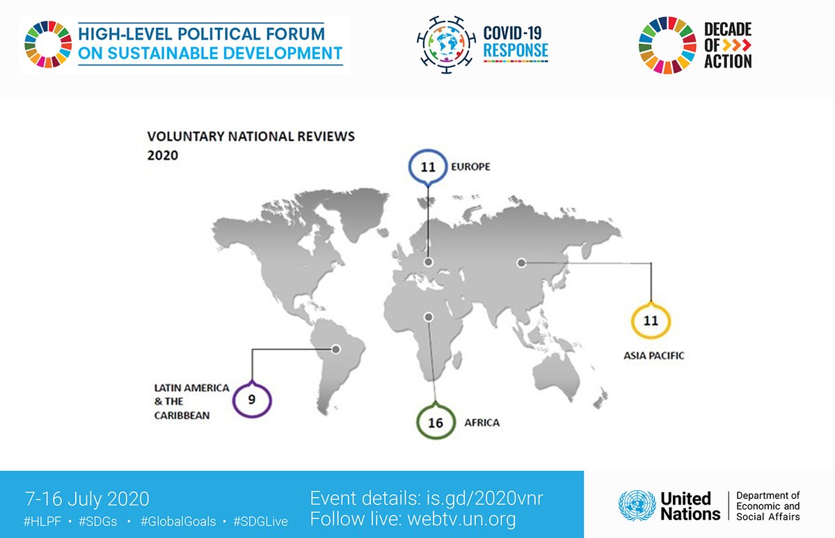 UNECOSOC's tweet photo. In the coming days, we will advance our understanding of how to trigger a better recovery. The 47 countries who will present their Voluntary National Reviews will share their experiences &amp; challenges in their pursuit of the #SDGs. #COVID19 #GlobalGoals https://t.co/22Iqm3cFyd