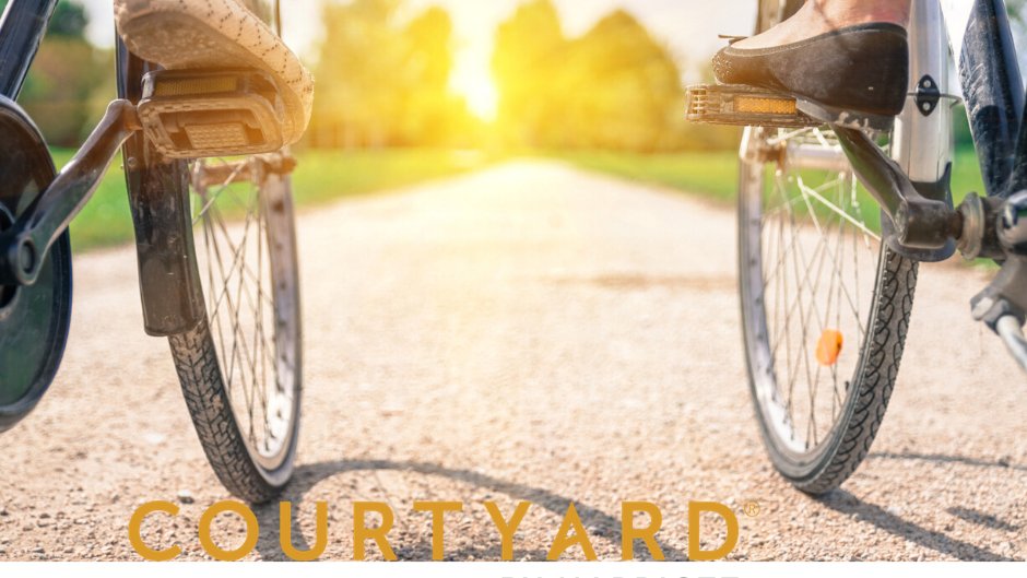 Bringing your bike to the Courtyard Marriott? Check out lots of great bike rides here: rb.gy/trd1af
Featured ride from Gburg Rec Park to Gburg College, out to Spangler's Spring, up Hunt Avenue to Long Lane &amp; back to Rec Park. Moderate elevation changes with few hills.