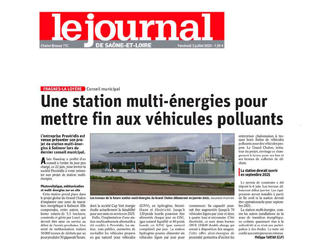 Proviridis's tweet photo. Grand Chalon : Un projet global, circulaire et multi-énergies auquel nous sommes heureux de participer ! #methanisation #fermesolaire #biomethane #ch4 #biognv #hydrogene #h2 #irve #bornederecharge #ultrarapide #station #vgas https://t.co/EJ5z8wKCqz