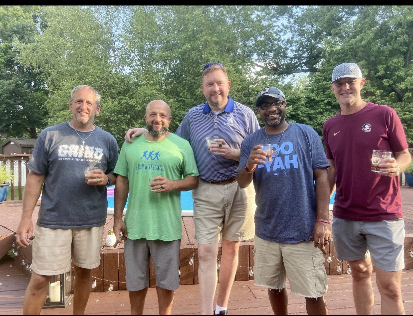coachfoley1's tweet photo. Great seeing these guys last night. @msears7272 @CoachQue2 @tonytorbey Rodney Williams https://t.co/CLnQ9jn2FM