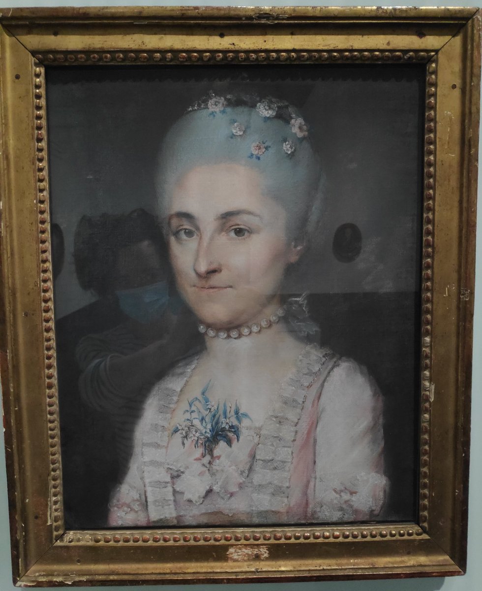 Gregoire_Ichou's tweet photo. Dans l'expo #delaperche aussi, avec les œuvres #accrochees de Thérèse Leprince (Laperche). Ici, deux autoportraits. https://t.co/WE2IW8EBj7