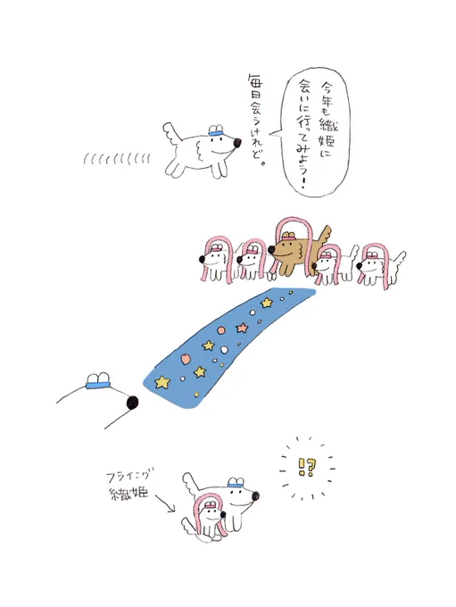 織姫と彦星の比率? 