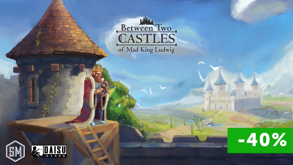 DaisuGames's tweet photo. Don't miss out on the last few days of #BetweenTwoCastles 40% OFF on @Steam ! 
https://t.co/Uca6PXfZmr

#SummerSale #Steam #steamdeals #boardgames #digitaltabletop https://t.co/Xi1YMtNFXF
