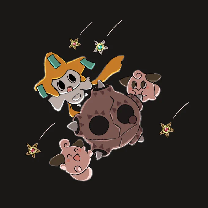 ジラーチとお星さまたち #七夕 ? 
